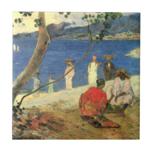 Paul Gauguin Fruit Carrier in Turin Cove oder Seas Fliese