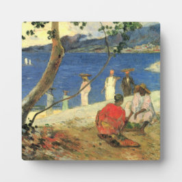 Paul Gauguin Fruit Carrier in Turin Cove oder Seas Fotoplatte