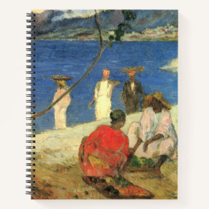 Paul Gauguin Fruit Carrier in Turin Cove oder Seas Notizbuch