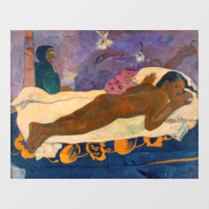 Paul Gauguin - Geist des Toten Watching Fensteraufkleber