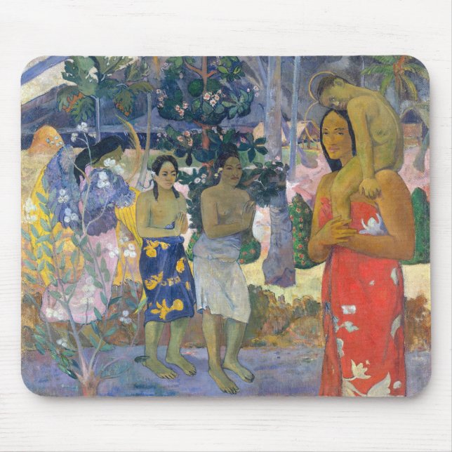 Paul Gauguin - Hail Mary / Ia Orana Maria Mousepad (Vorne)