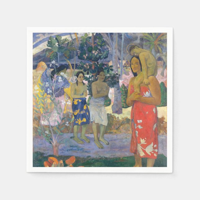 Paul Gauguin - Hail Mary / Ia Orana Maria Serviette (Vorderseite)