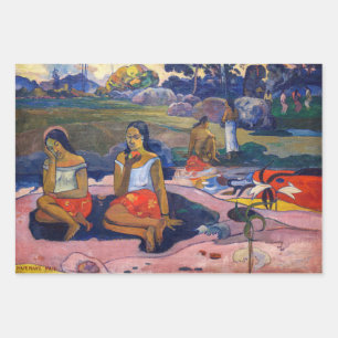 Paul Gauguin - Heilige Quelle, süße Träume Geschenkpapier Set