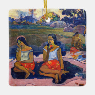 Paul Gauguin - Heilige Quelle, Süße Träume Keramikornament