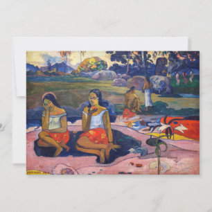 Paul Gauguin - Heiliger Frühling, süße Träume Einladung