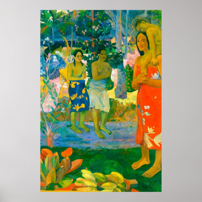 Paul Gauguin "La Orana Maria (Hail Mary)" Poster (Vorne)