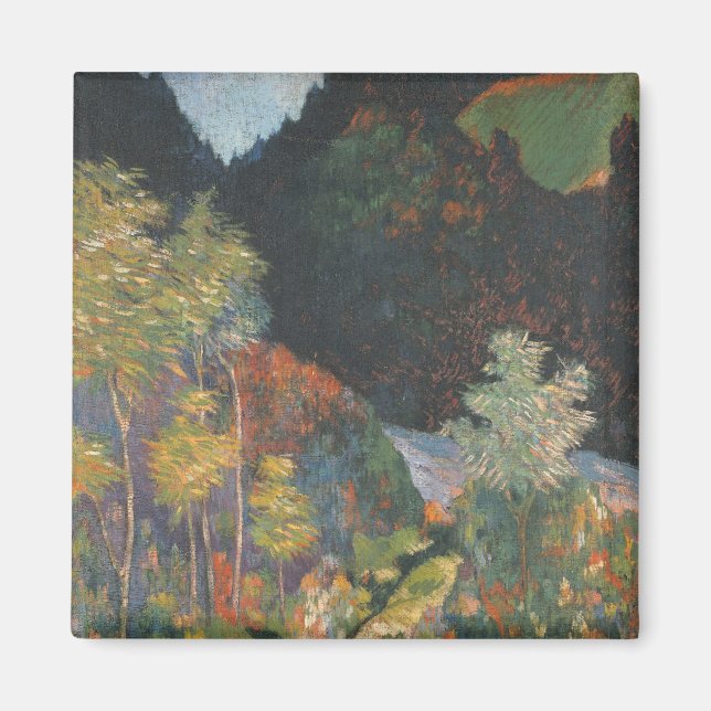 Paul Gauguin | Landschaft Magnet (Vorne)