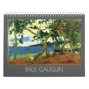 Paul Gauguin Landschaften und Stillleben-Gemälde Kalender