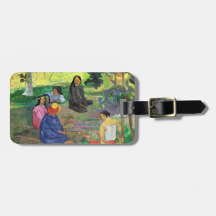 Paul Gauguin   Les Parau Parau (die Gossipers) Gepäckanhänger