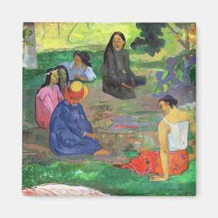 Paul Gauguin   Les Parau Parau (die Gossipers) Magnet