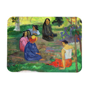 Paul Gauguin   Les Parau Parau (die Gossipers) Magnet