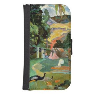 Paul Gauguin  Matamoe oder Landschaft mit Friedens Galaxy S4 Geldbeutel Hülle