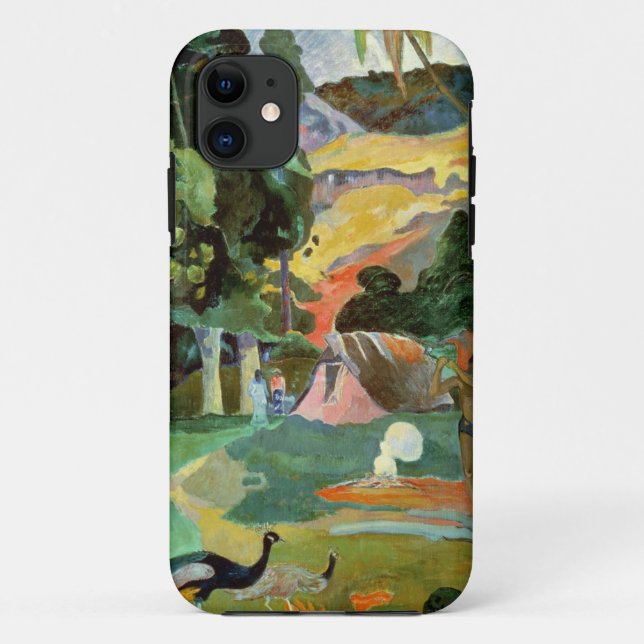 Paul Gauguin | Matamoe oder, Landschaft mit Pfaus Case-Mate iPhone Hülle (Rückseite)