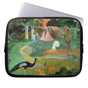 Paul Gauguin Matamoe oder, Landschaft mit Pfaus Laptopschutzhülle