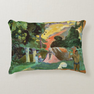 Paul Gauguin Matamoe oder, Landschaft mit Pfaus Zierkissen