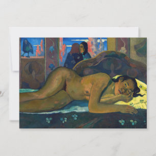 Paul Gauguin - Nimmermehr / O Taiti Dankeskarte