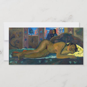 Paul Gauguin - Nimmermehr / O Taiti Dankeskarte