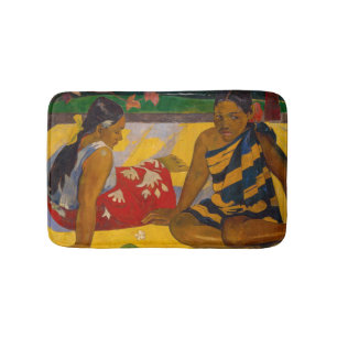Paul Gauguin - Parau Api / Was gibt's Neues? Badematte