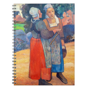 Paul Gauguin - Paysannes Bretonnes Notizblock