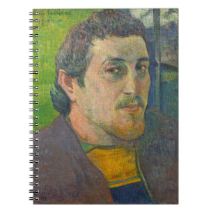 Paul Gauguin Selbstportrait für Carriere Notizblock