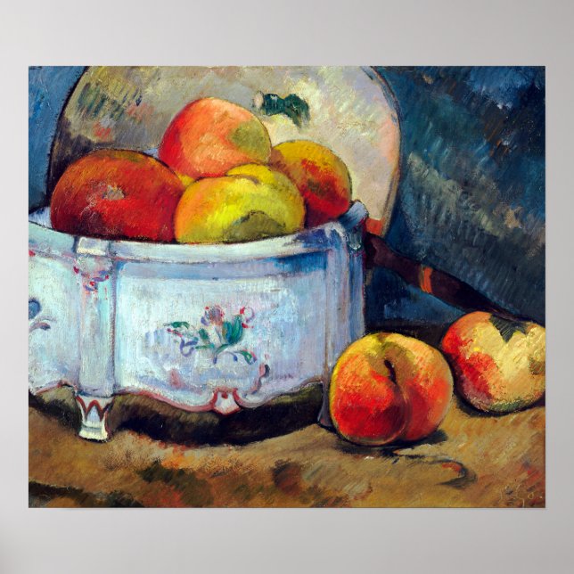 Paul Gauguin Still Life with Peaches Poster (Vorne)