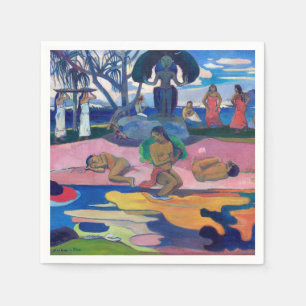 Paul Gauguin - Tag des Gottes / Mahana natua Serviette