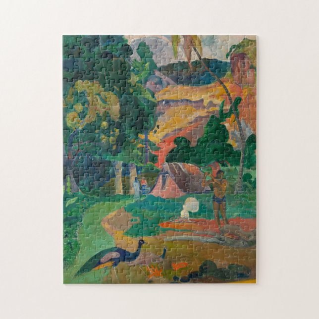 Paul Gauguin Tahitian Matamoe Painting (Vertikal)
