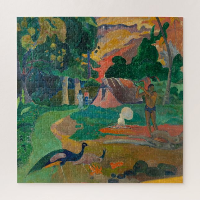 Paul Gauguin Tahitian Matamoe Painting (Vertikal)