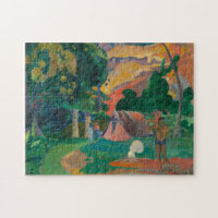 Paul Gauguin Tahitian Matamoe Painting