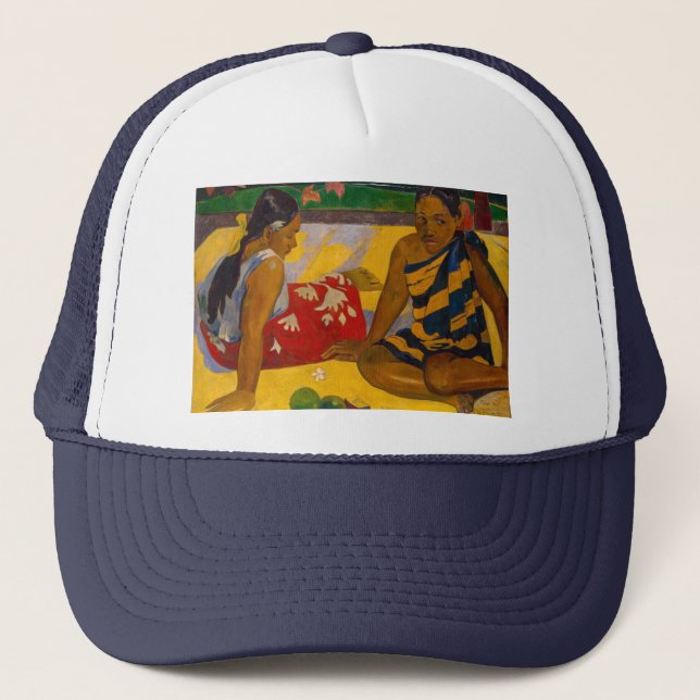 Paul Gauguin - Tahitian Women / Parau Api Truckerkappe (Vorderseite)
