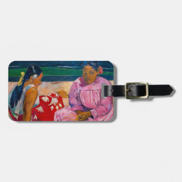 Paul Gauguin - Tahitianische Frauen am Strand Gepäckanhänger