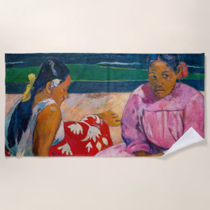 Paul Gauguin - Tahitianische Frauen am Strand Strandtuch
