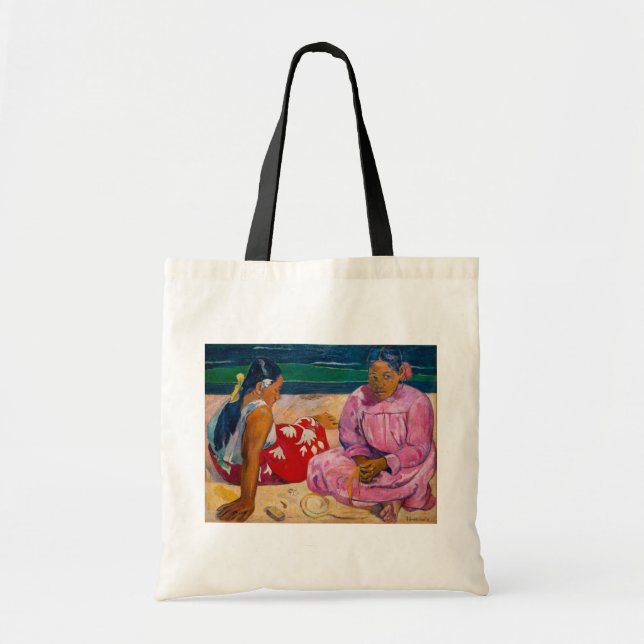 Paul Gauguin - Tahitianische Frauen Tragetasche (Vorne)