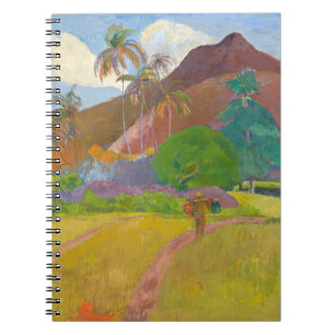 Paul Gauguin - Tahitianische Landschaft Notizblock