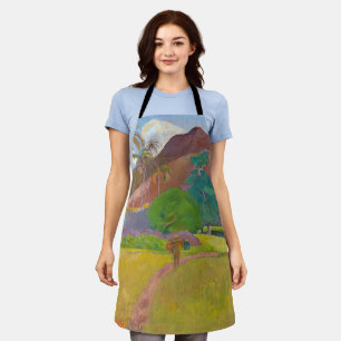 Paul Gauguin - Tahitianische Landschaft Schürze