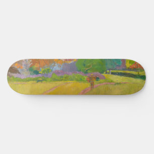 Paul Gauguin - Tahitianische Landschaft Skateboard