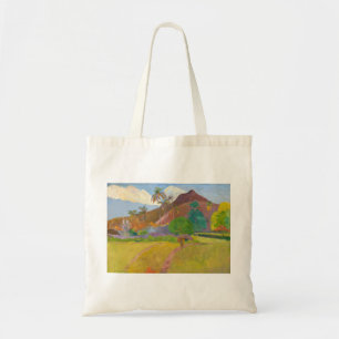Paul Gauguin - Tahitianische Landschaft Tragetasche