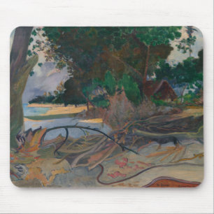 Paul Gauguin - The burao - Der Hibiskus Tree Mousepad