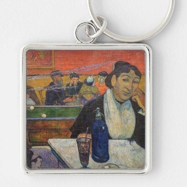 Paul Gauguin - The Night Café, Arles Schlüsselanhänger (Vorne)