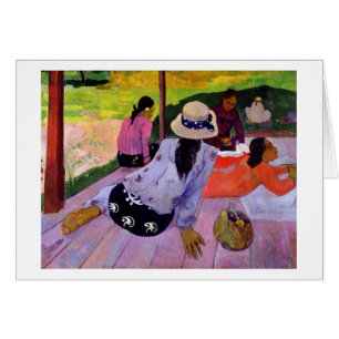 Paul Gauguin   the Siesta, 1891-2 (oil on canvas)