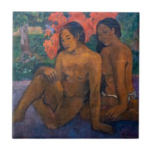 Paul Gauguin - Und das Gold ihrer Körper Fliese