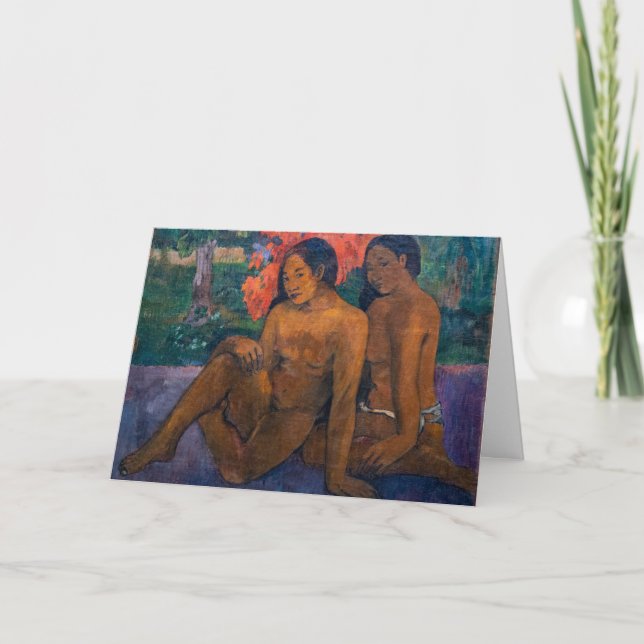 Paul Gauguin - Und das Gold ihrer Körper Karte (Vorderseite)