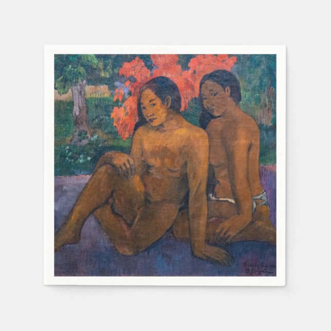 Paul Gauguin - Und das Gold ihrer Körper Serviette (Vorderseite)
