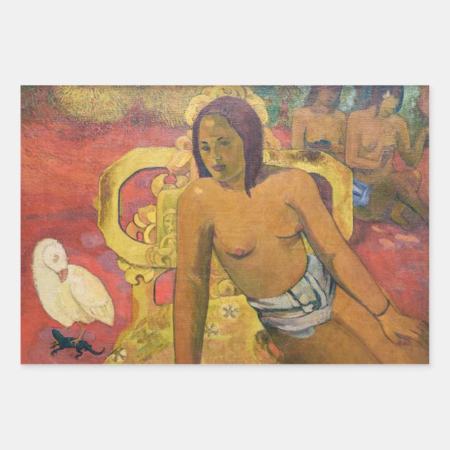 Paul Gauguin - Vairumati Geschenkpapier Set (Vorderseite)