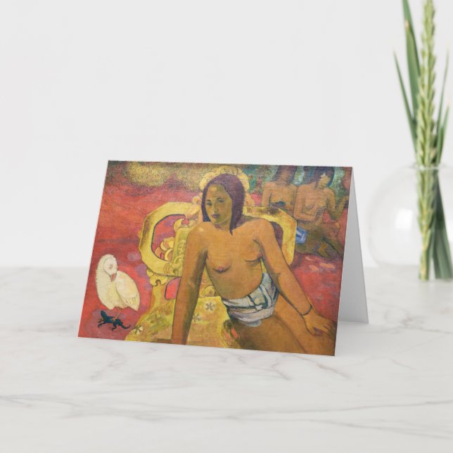Paul Gauguin - Vairumati Karte (Vorderseite)