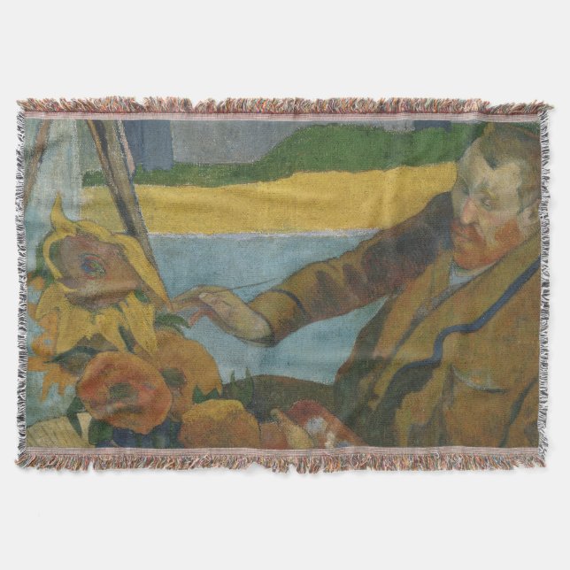 Paul Gauguin Vincent van Gogh Gemälde Sonnenblumen Decke (Vorderseite)