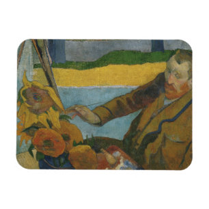 Paul Gauguin Vincent van Gogh Gemälde Sonnenblumen Magnet