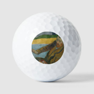 Paul Gauguin Vincent van Gogh malt Sonnenblumen  Golfball