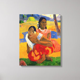 Paul Gauguin - Wann wirst du heiraten? Leinwanddruck