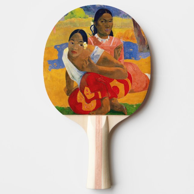 Paul Gauguin - Wann wirst du heiraten? Tischtennis Schläger (Vorderseite)
